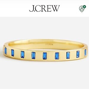 J Crew baguette hinge bracelet